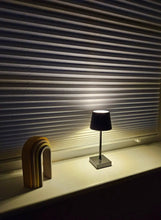Load image into Gallery viewer, *Table lamp Touch dimmable LED lamp black wireless height 26 cm