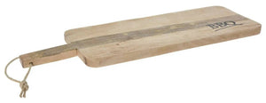 Cutting board wood mango BBQ board cutting board kitchen board mango wood 60 x 20 c